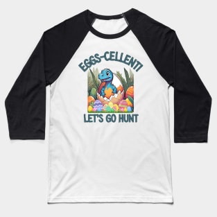 Easter dinosaur egg hunt Baseball T-Shirt